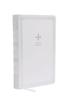 NRSV Catholic Edition Gift Bible, White Leathersoft (Comfort Print, Holy Bible, Complete Catholic Bible, NRSV CE) : Holy Bible