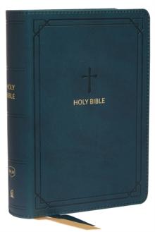 NKJV, End-of-Verse Reference Bible, Compact, Leathersoft, Teal, Red Letter, Comfort Print : Holy Bible, New King James Version