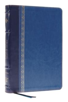 NRSVCE, Great Quotes Catholic Bible, Leathersoft, Blue, Comfort Print : Holy Bible