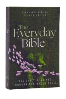 KJV, The Everyday Bible, Paperback, Red Letter, Comfort Print : 365 Daily Readings Through the Whole Bible