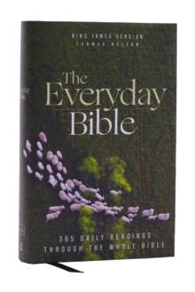 KJV, The Everyday Bible, Hardcover, Red Letter, Comfort Print : 365 Daily Readings Through the Whole Bible