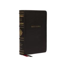 NKJV, Personal Size Reference Bible, Sovereign Collection, Leathersoft, Black, Red Letter, Comfort Print : Holy Bible, New King James Version