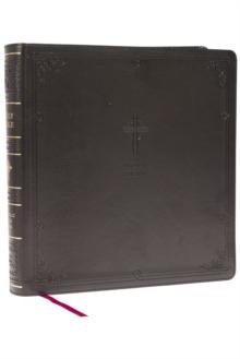 NABRE XL, Catholic Edition, Leathersoft, Black, Comfort Print : Holy Bible