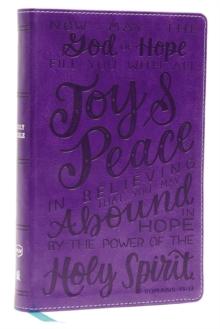 NKJV, Holy Bible for Kids, Verse Art Cover Collection, Leathersoft, Purple, Comfort Print : Holy Bible, New King James Version