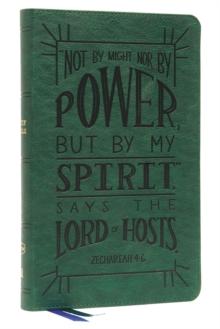 NKJV, Thinline Youth Edition Bible, Verse Art Cover Collection, Leathersoft, Green, Red Letter, Comfort Print : Holy Bible, New King James Version