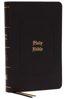 KJV, Personal Size Large Print Reference Bible, Vintage Series, Black Leathersoft, Red Letter, Comfort Print : Holy Bible, King James Version