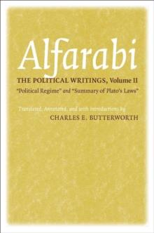 Political Writings : "Political Regime" and "Summary of Plato's Laws"