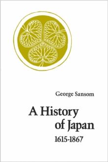 A History of Japan, 1615-1867