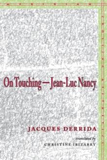 On Touching-Jean-Luc Nancy