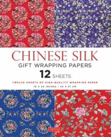 Chinese Silk Gift Wrapping Papers - 12 Sheets : 18 x 24 inch (45 x 61 cm) Wrapping Paper