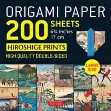 Origami Paper 200 sheets Japanese Hiroshige Prints 6.75 inch : Large Tuttle Origami Paper: High-Quality Double Sided Origami Sheets Printed with 12 Different Prints (Instructions for 6 Projects Includ