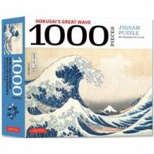 Hokusai's Great Wave  - 1000 Piece Jigsaw Puzzle : Finished Size 29 in X 20 inch (74 x 51 cm)