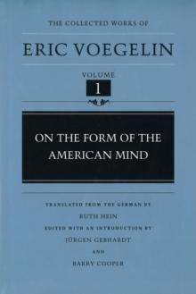 On the Form of the American Mind (CW1)