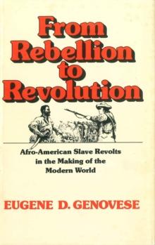 From Rebellion to Revolution : Afro-American Slave Revolts in the Making of the Modern World