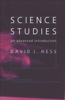 Science Studies : An Advanced Introduction