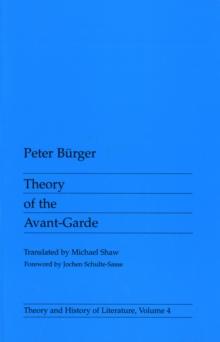 Theory Of The Avant-Garde