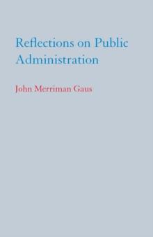 Reflections on Public Administration