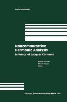 Noncommutative Harmonic Analysis : In Honor of Jacques Carmona