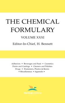 The Chemical Formulary, Volume 31