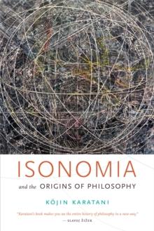 Isonomia and the Origins of Philosophy