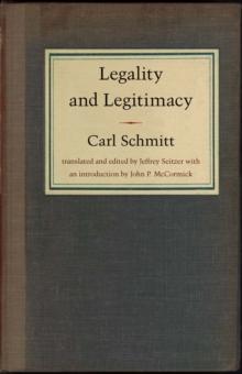 Legality and Legitimacy