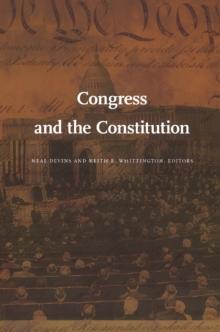 Congress and the Constitution