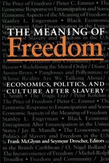 The Meaning Of Freedom : Economics, Politics, and Culture after Slavery