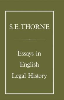 Essays in English Legal History