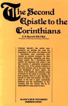 Second Epistle to the Corinthians