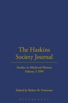 Haskins Society Journal Studies in Medieval History : Volume 3