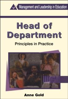 Head of Department : Principles in Practice