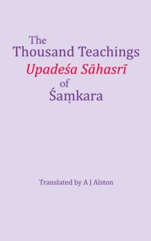 The Thousand Teachings of Shankara