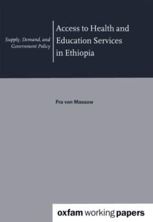 Access to Health and Education Services in Ethiopia