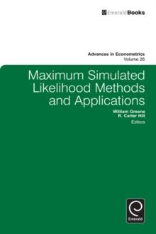 Maximum Simulated Likelihood Methods and Applications