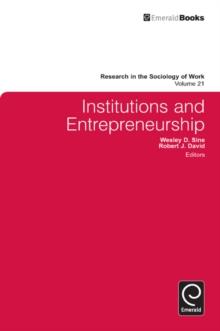 Institutions and Entrepreneurship