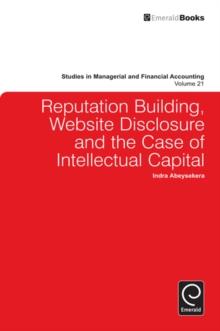 Reputation Building, Website Disclosure & The Case of Intellectual Capital