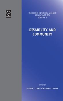 Disability and Community