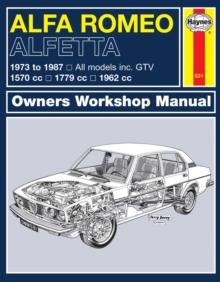 Alfa Romeo Alfetta (1973 - 1987) Haynes Repair Manual : 1973-87