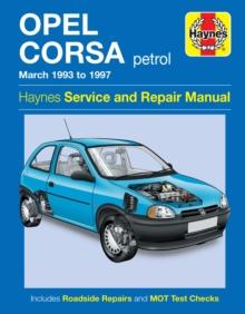 Opel Corsa Petrol (Mar 93 - 97) Haynes Repair Manual