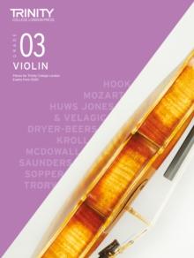 Trinity College London Violin Exam Pieces From 2020: Grade 3