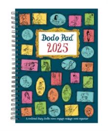 The Dodo Pad A5 Diary 2025 - Calendar Year Week to View Diary : A Diary-Organiser-Planner Book with space for up to 5 people/appointments/activities. UK made, sustainable, plastic free