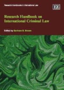 Research Handbook on International Criminal Law