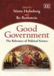 Good Government : The Relevance of Political Science