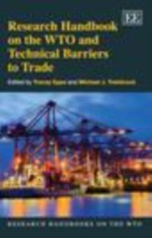 Research Handbook on the WTO and Technical Barriers to Trade