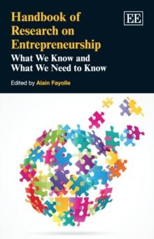 Handbook of Research On Entrepreneurship : What We Know and What We Need to Know