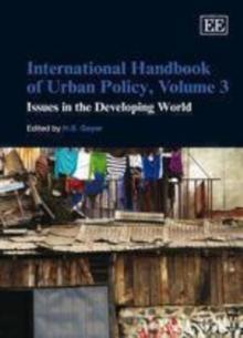 International Handbook of Urban Policy, Volume 3