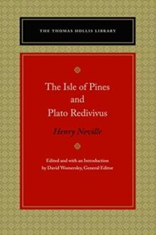 The Isle of Pines and Plato Redivivus