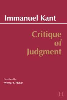 Critique of Judgment