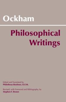 Ockham: Philosophical Writings : A Selection