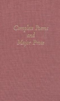 The Complete Poems and Major Prose